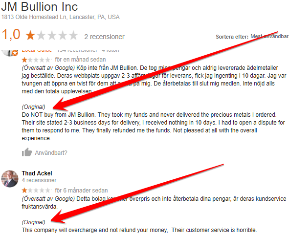 what is jm bullion