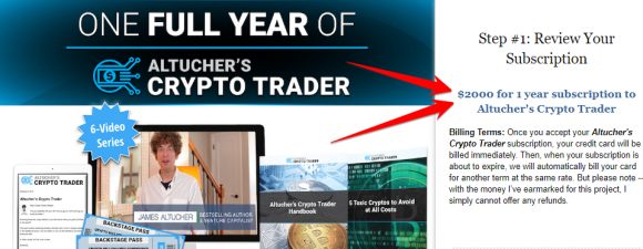 what is altucher crypto trader